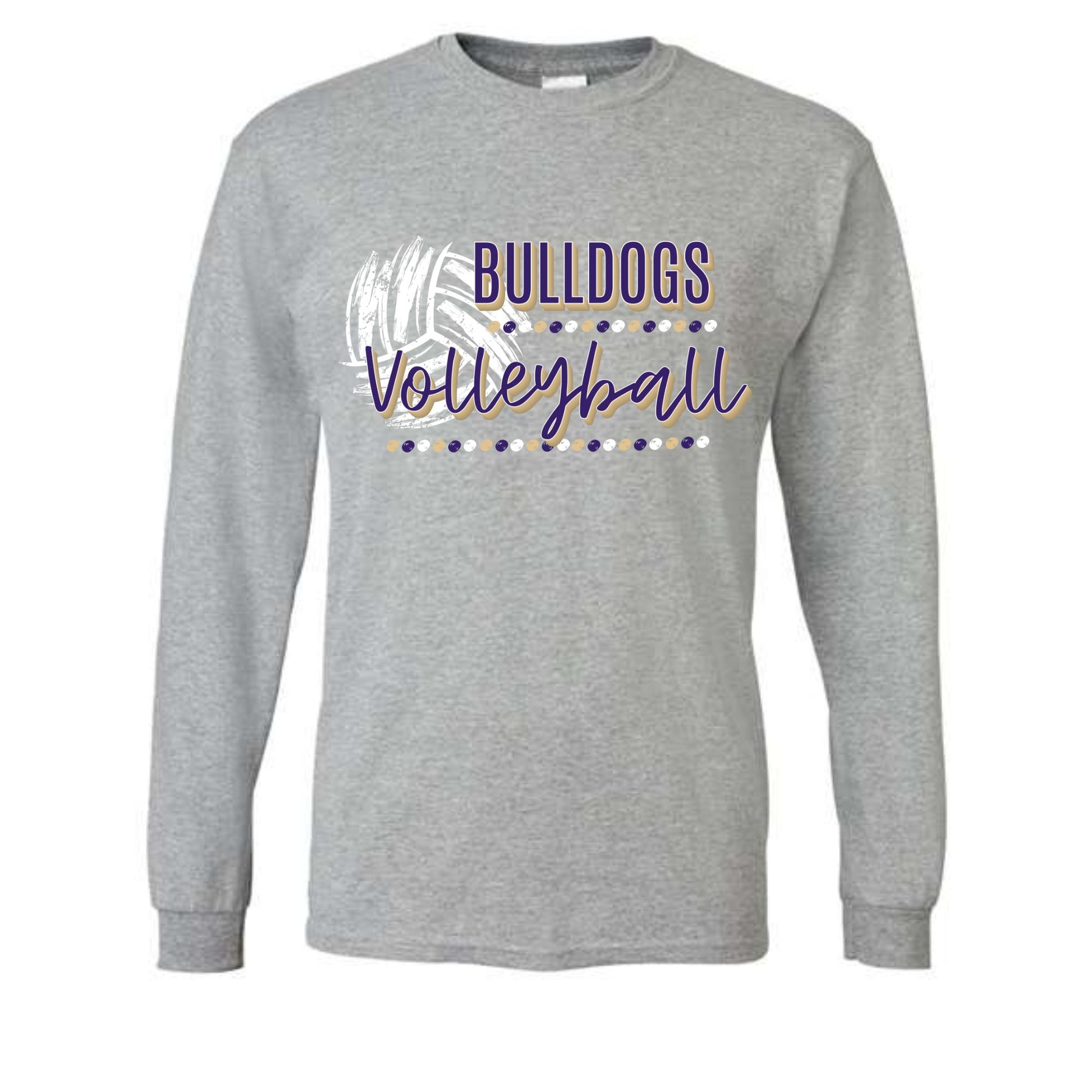 Ada Bulldogs Volleyball Long Sleeve Shirts