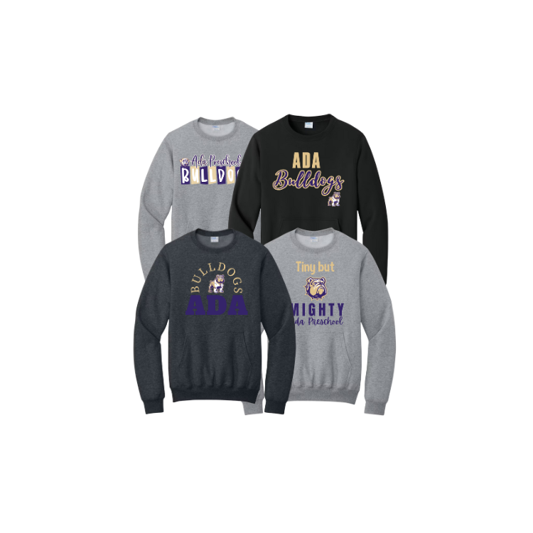 Ada Pre-School Crewnecks w/ Pockets