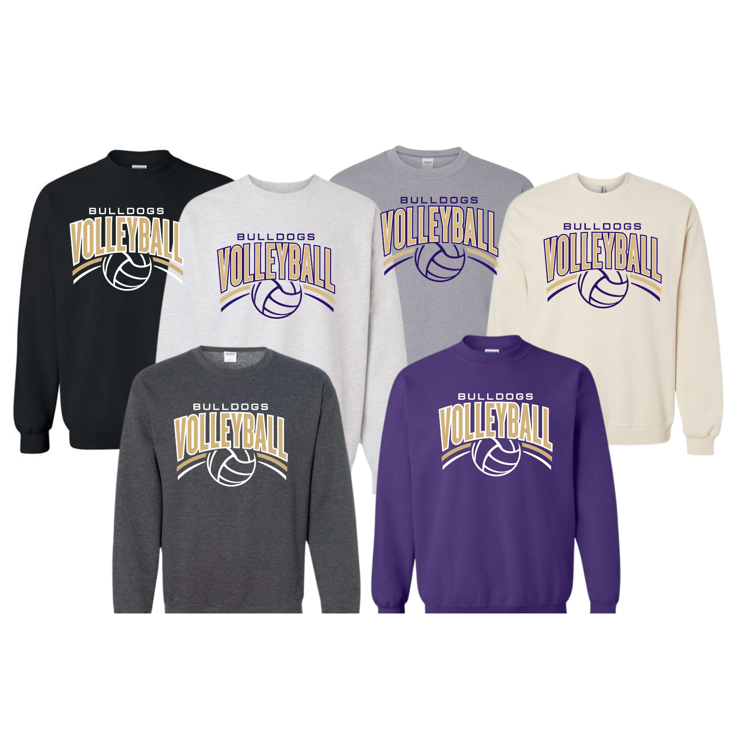 Volleyball Crewnecks