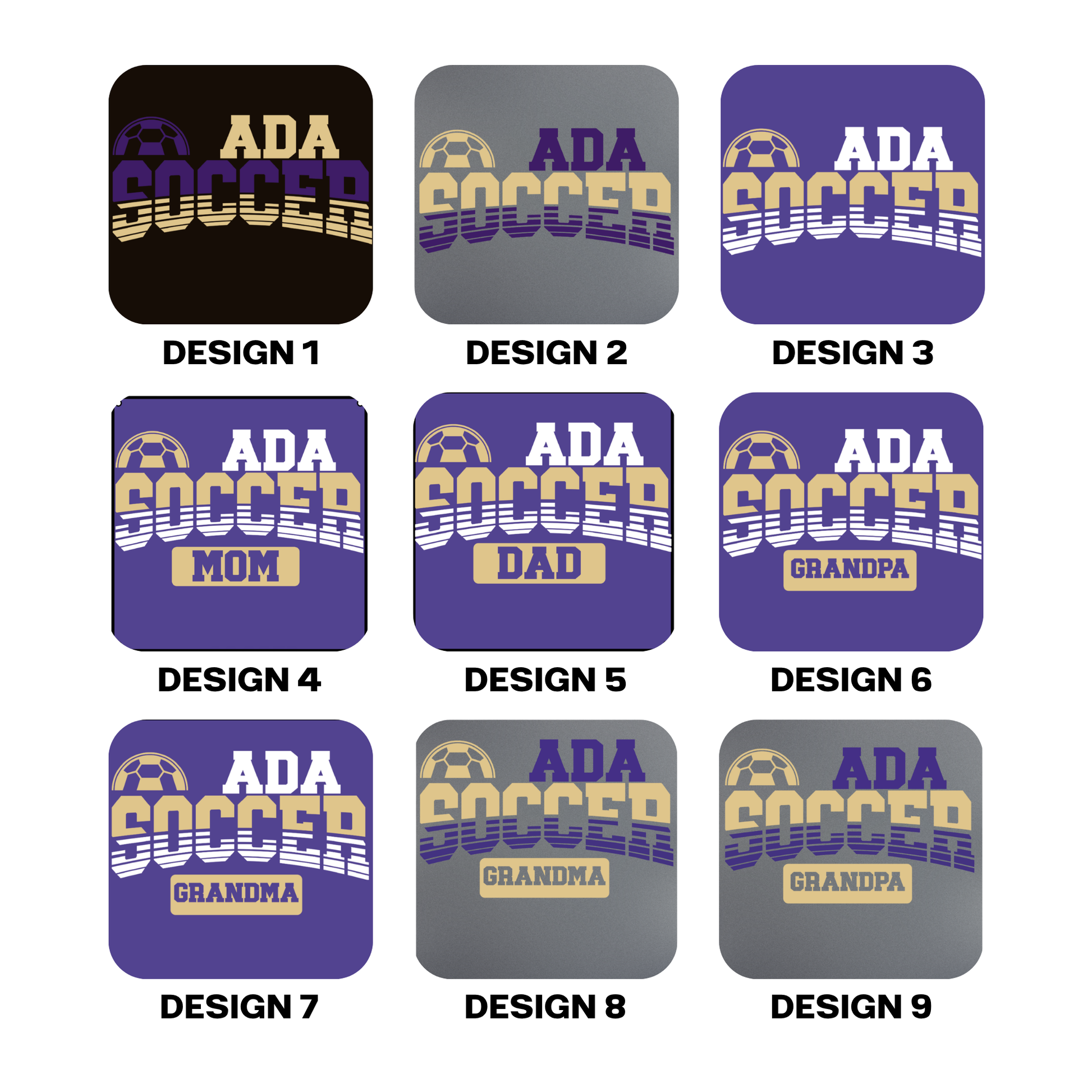 Ada Soccer Performance T-Shirts
