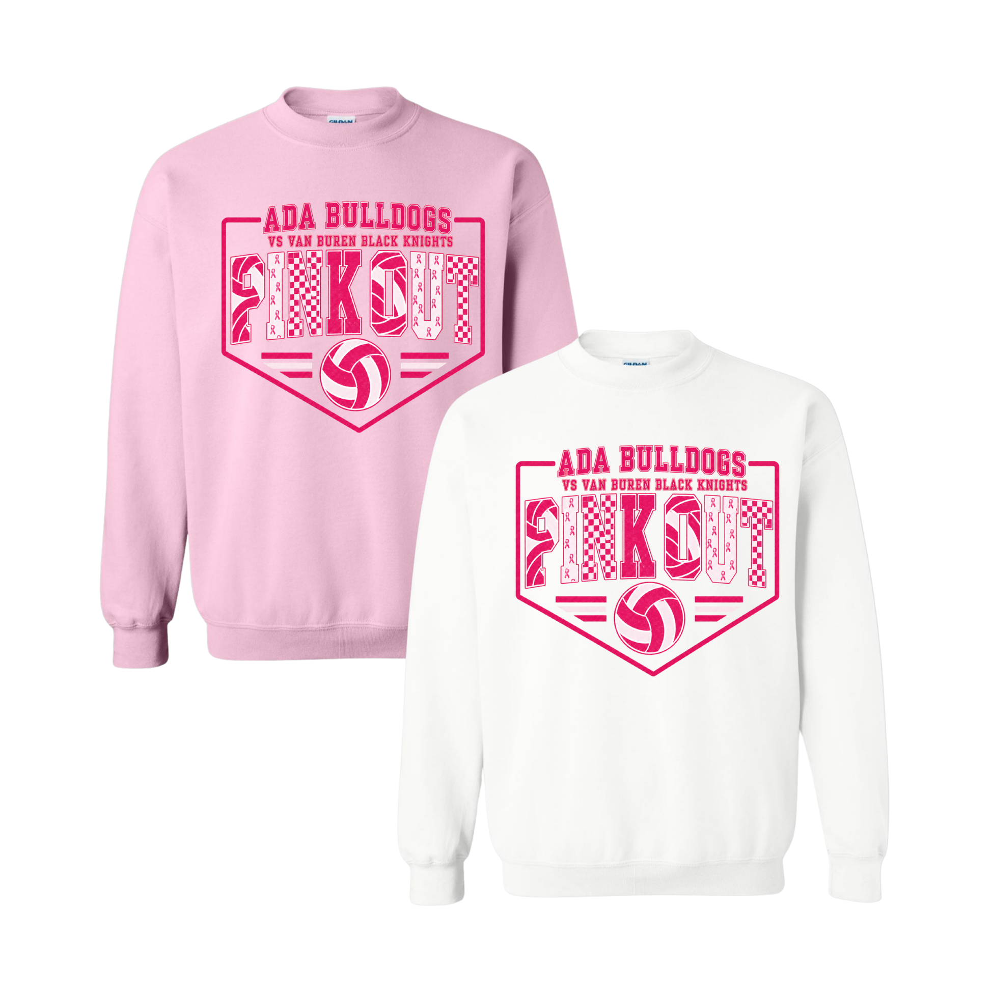 Pinkout Crewnecks