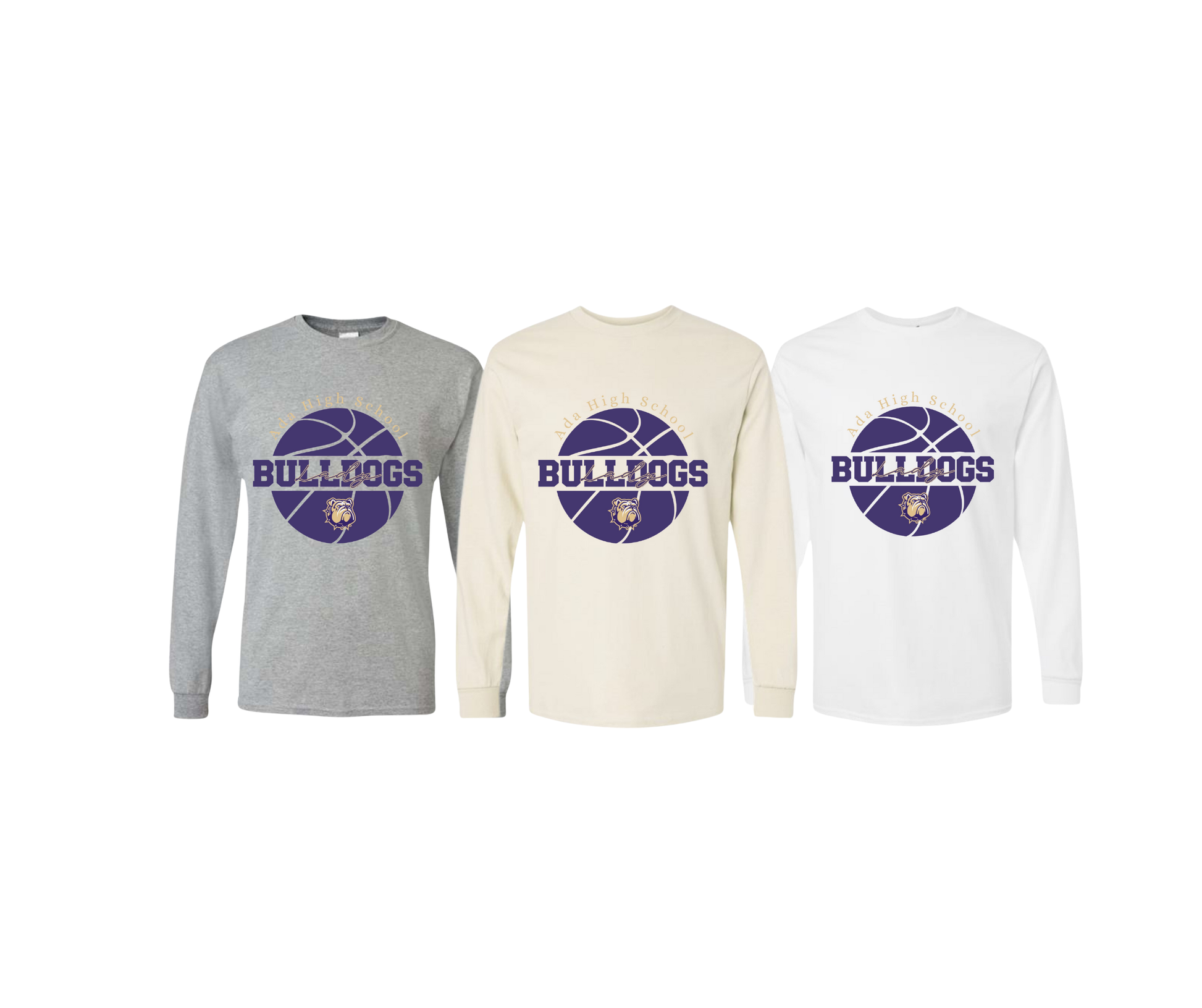 Lady Bulldogs Long Sleeve Shirts