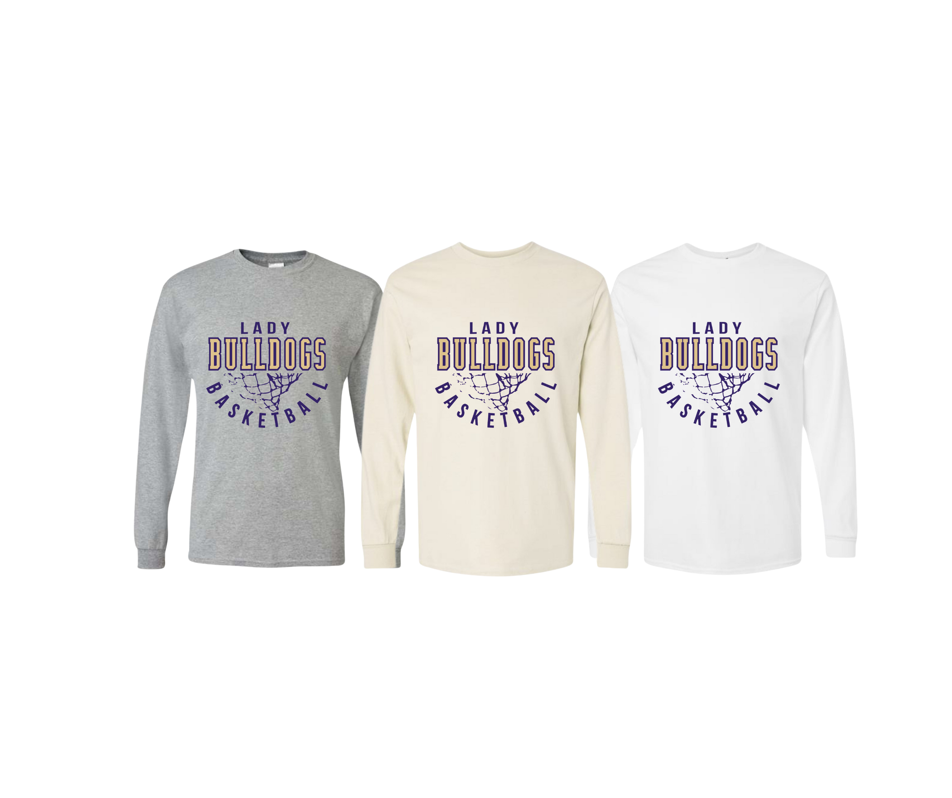 Lady Bulldogs Long Sleeve Shirts